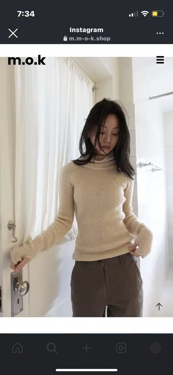 mok 모크 Charlotte Finger knit